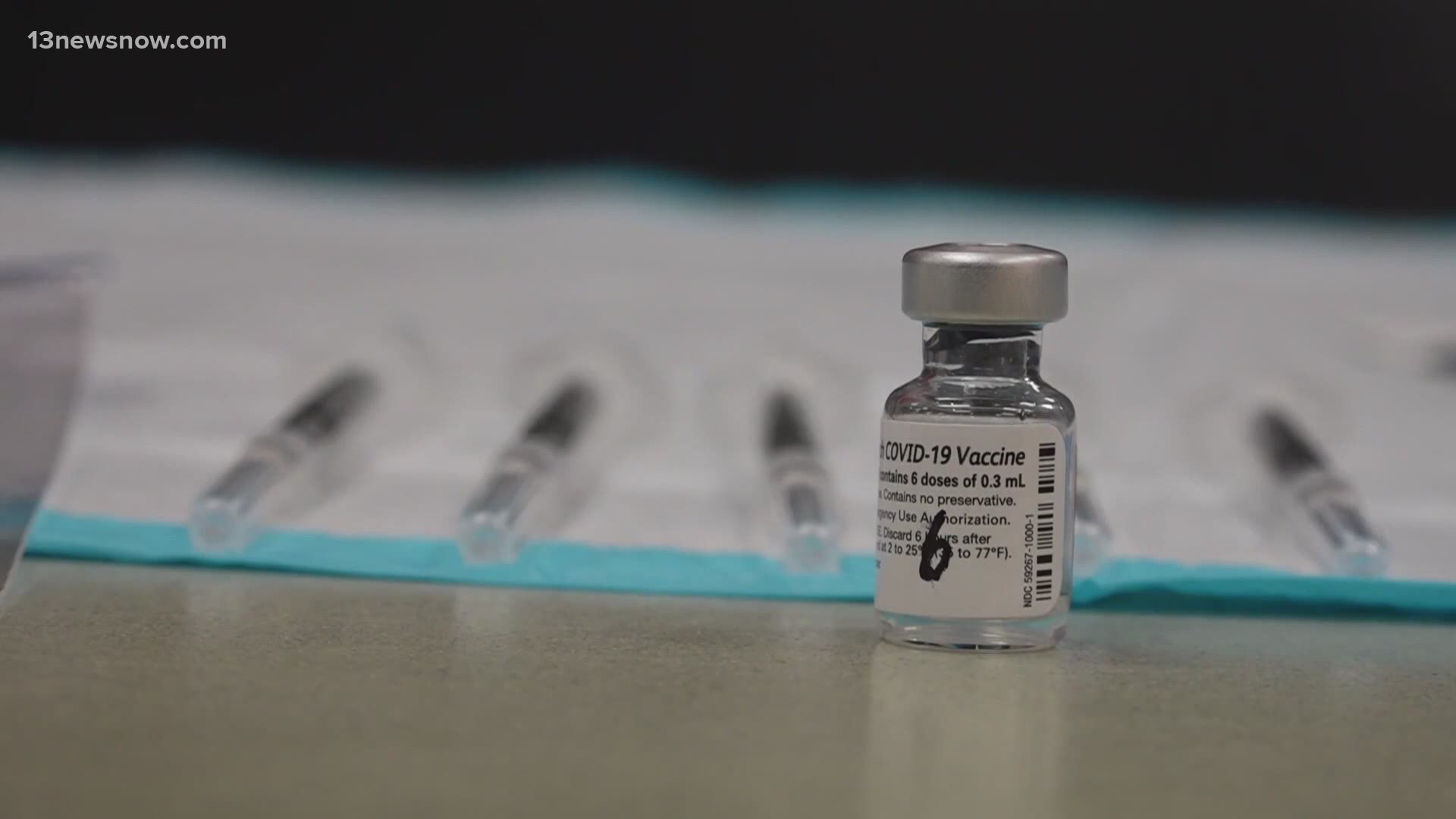 A massive shortage to one of three FDA-approved COVID-19 vaccines will affect Virginia's vaccination efforts starting next week.