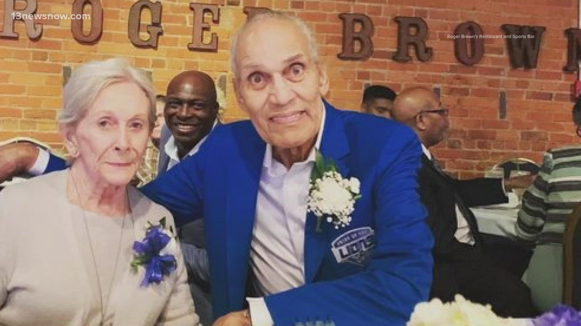 Former NFL star and Portsmouth restaurant owner Roger Brown died early Friday morning.