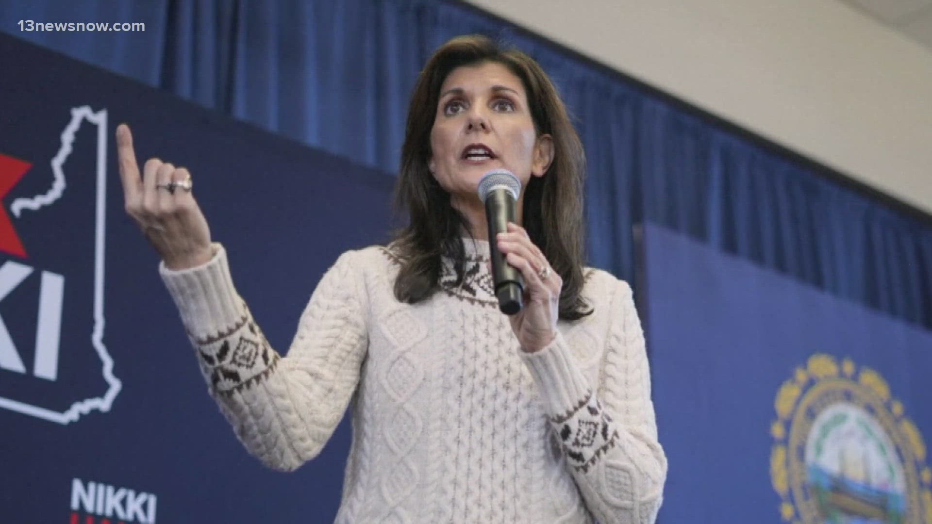 A group of conservative leaders are urging Republican presidential candidate Nikki Haley to get out of the race and endorse Donald Trump.