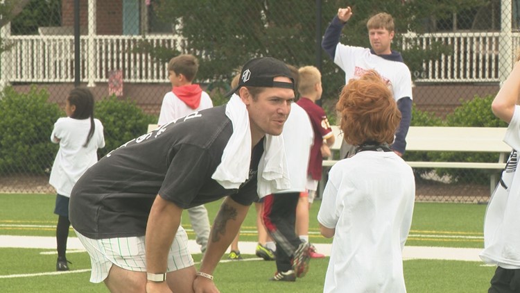 Taylor Heinicke hosts 9th annual youth football camp in Norfolk, VA