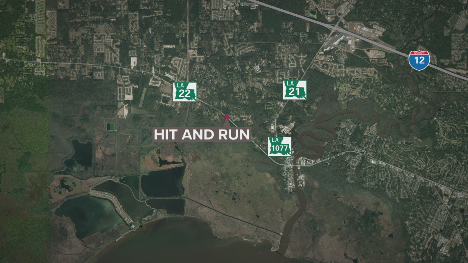 A hit and run in Madisonville leaves one person dead, four others njured and one driver on the run.