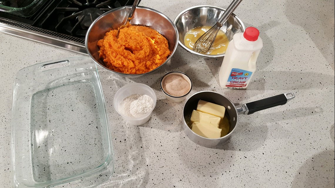 Recipe Sweet Potato Souffle by Chef Kevin Belton