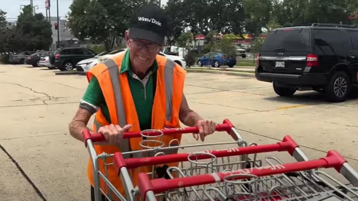 GoFundMe launched for 90-year-old Air Force Veteran who is pushing carts so he can eat - Vimarsana News