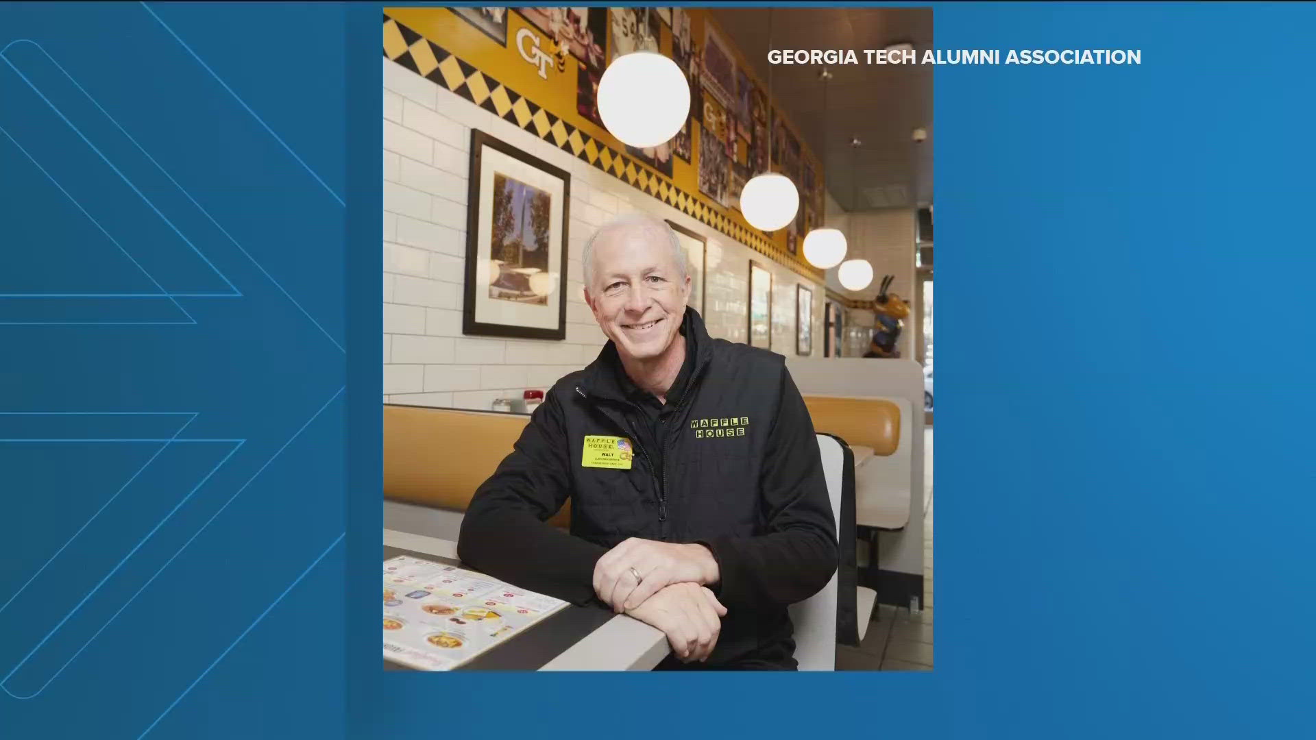 According to the statement, Waffle House CEO Walt Ehmer, who is also a proud Georgia Tech alumnus, has died.